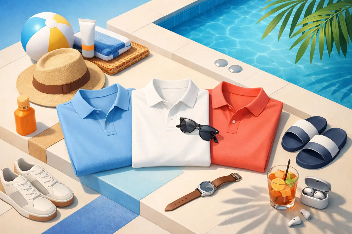 The Best Polos for Summer, Styled With Purpose