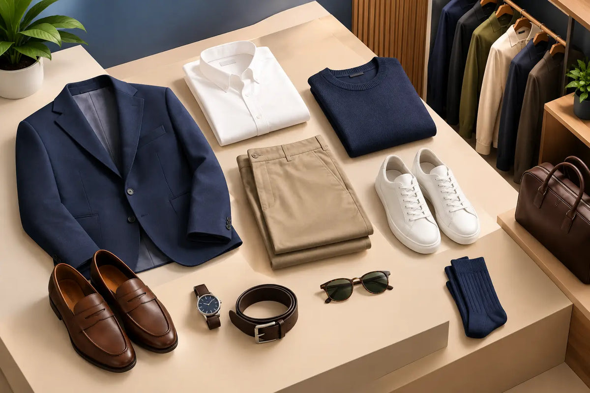 What Are Elevated Essentials in a Men's Wardrobe?