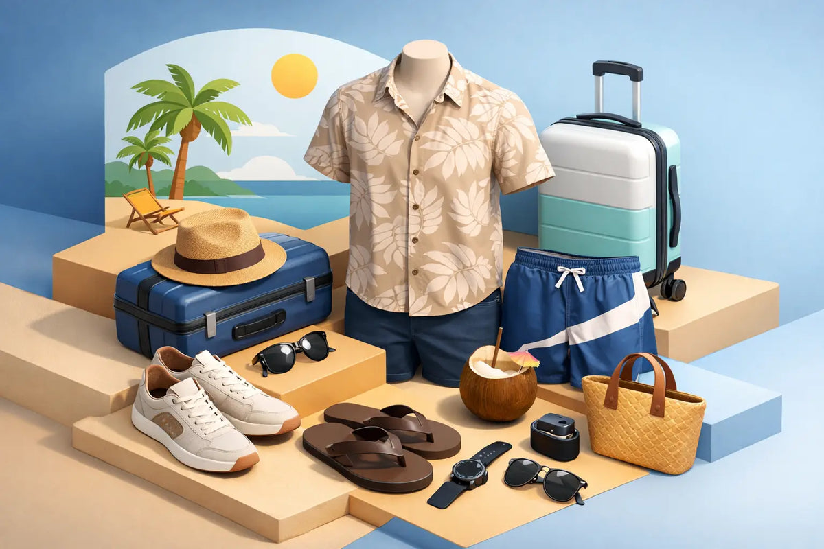 Affordable Men's Vacation Outfits That Work