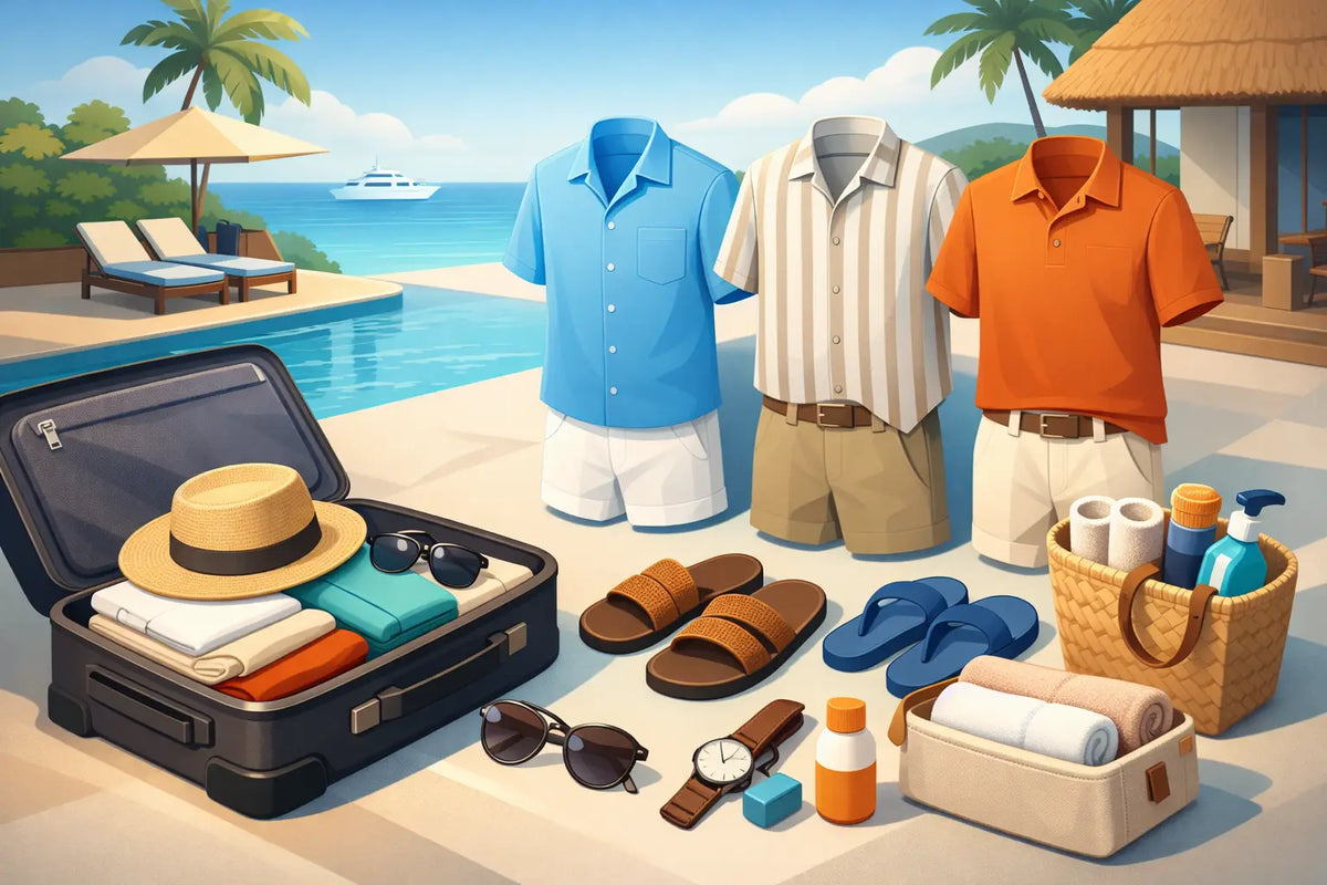 Resort Wear Men Guide for Intentional Packing