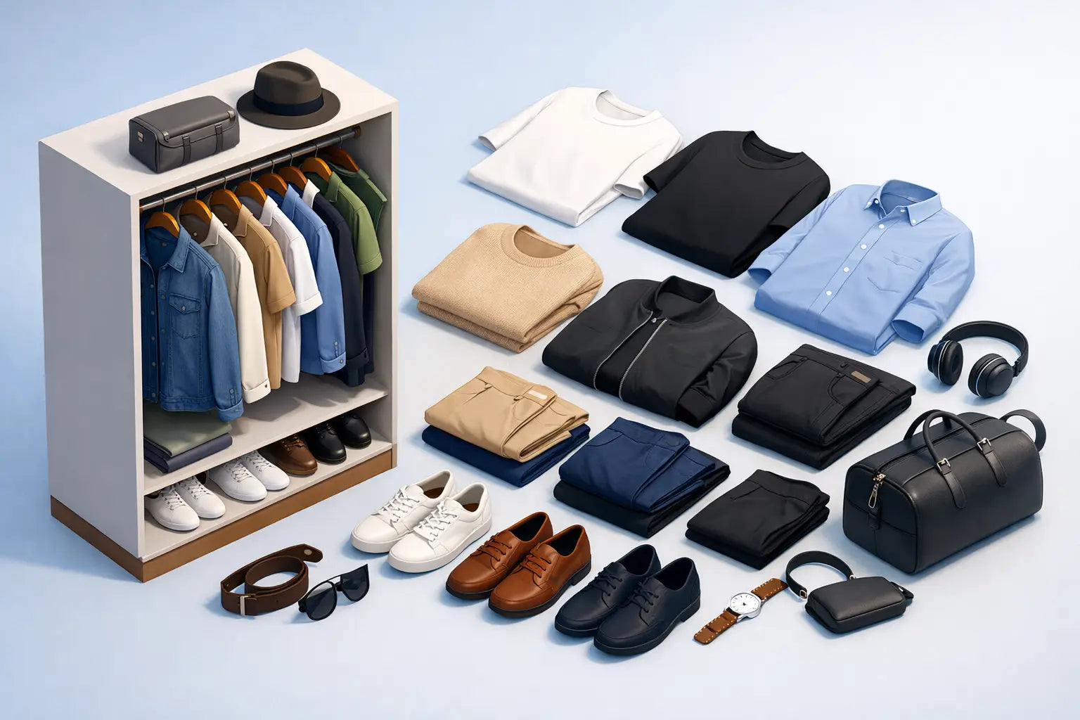 Capsule Wardrobe Example Men Can Use