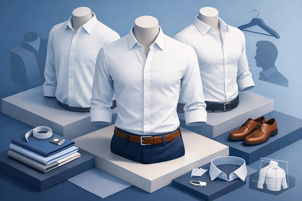Men’s Dress Shirt Fit Guide for a Sharper Look