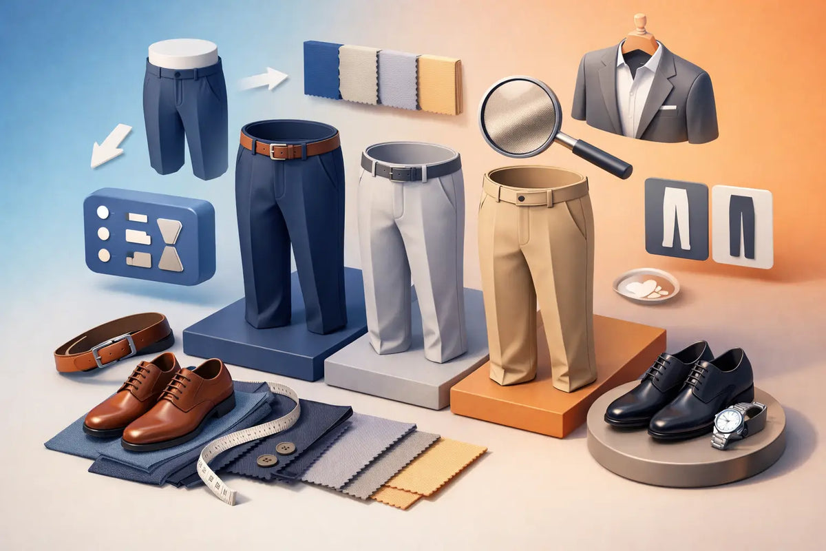 How to Choose Dress Pants That Look Right