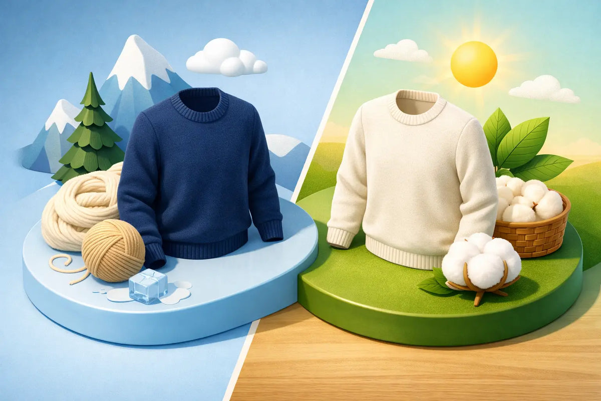 Merino Versus Cotton Sweaters: Which Works?