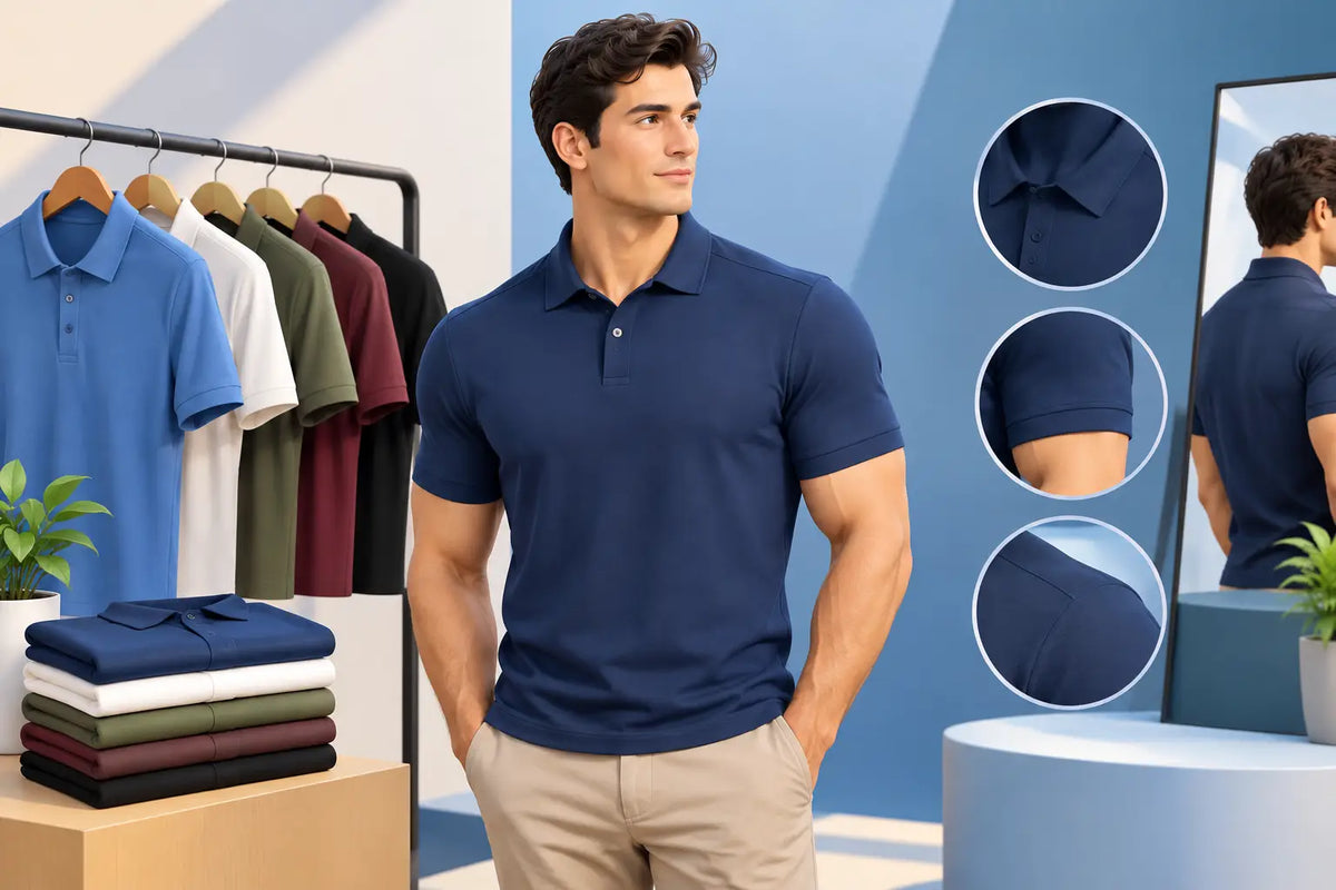 Best Polos for Broad Shoulders That Fit Right