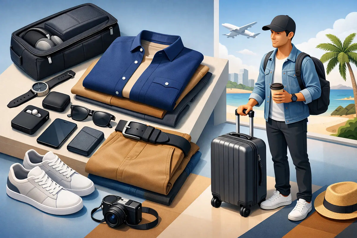 What Should Men Wear Traveling? Dress With Intent
