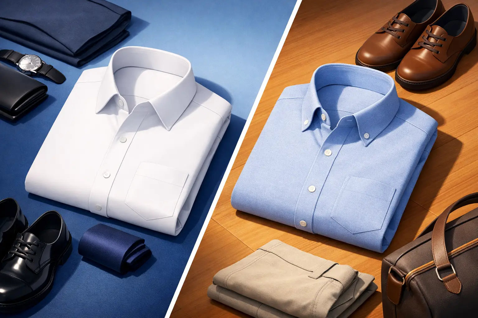 Dress Shirt vs Oxford: What Should You Wear?